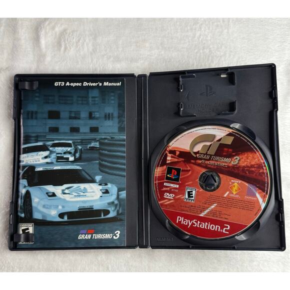 Gran Turismo 3 A-Spec (Greatest Hits) Sony PlayStation 2 PS2 Complete CIB 2001 - Picture 4 of 7